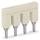 WAGO ITALIA SRL WAG2006-404 PONTICELLO 4 PASSO ISOLATO GRIGIO CHIARO