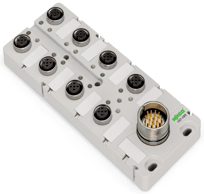 WAGO ITALIA SRL WAG757-185 M12 S/A-BOX 8PORT 5 POLI