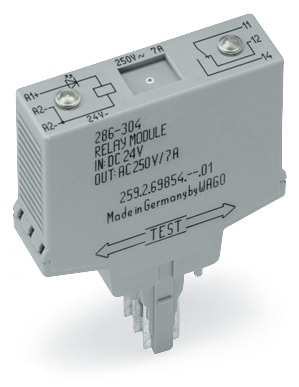 WAGO ITALIA SRL WAG286-507 REL AC 115V, GRIGIO