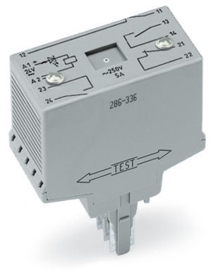 WAGO ITALIA SRL WAG286-336/001-000 REL DC 24V, GRIGIO