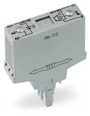 WAGO ITALIA SRL WAG286-723 OPTO DC 24V, GRIGIO