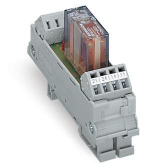 WAGO ITALIA SRL WAG288-512 REL AC/DC 24V, GRIGIO