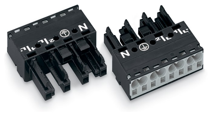 WAGO ITALIA SRL WAG770-204 PRESA 4 POLI, NERA