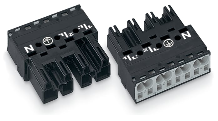 WAGO ITALIA SRL WAG770-214 SPINA A 4 POLI, NERA