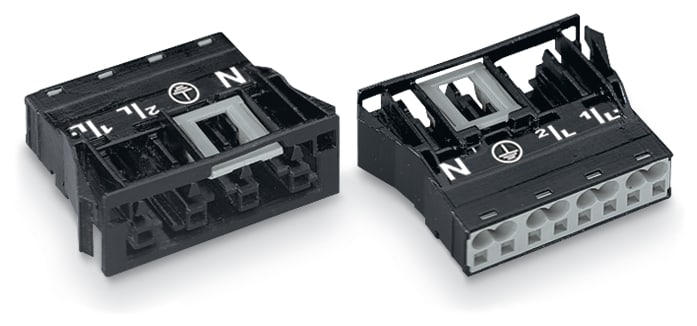 WAGO ITALIA SRL WAG770-704 PRESA CON INNESTO A SCATTO 4 POLI CODA N