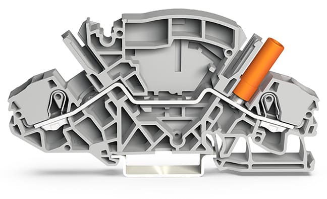 WAGO ITALIA SRL - WAG2007-8801 MORSETTO PASSANTE PER 2 CONDUTTORI 6 MM²