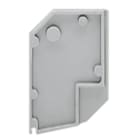 WAGO ITALIA SRL - WAG711-111 PIASTRA TERMINALE GRIGIA