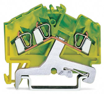 WAGO ITALIA SRL WAG280-637 MORSETTO DI TERRA PER 3 CONDUTTORI VERDE