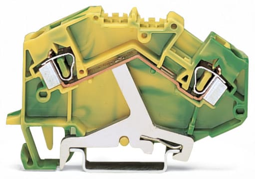 WAGO ITALIA SRL WAG781-607 MORSETTO DI TERRA PER 2 CONDUTTORI VERDE