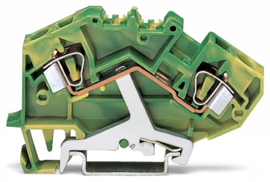 WAGO ITALIA SRL WAG782-607 MORSETTO DI TERRA PER 2 CONDUTTORI VERDE