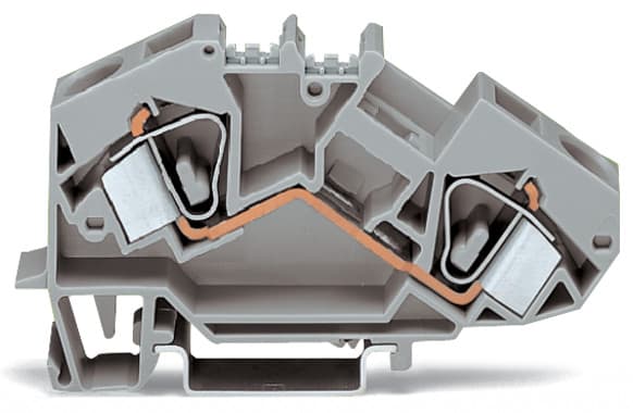 WAGO ITALIA SRL WAG783-601 MORSETTO PASSANTE PER 2 CONDUTTORI 16 MM