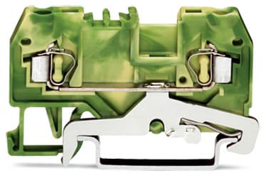 WAGO ITALIA SRL WAG280-907 MORSETTO DI TERRA PER 2 CONDUTTORI VERDE