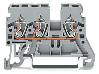 WAGO ITALIA SRL WAG870-681 MORSETTO PASSANTE PER 3 CONDUTTORI 2,5 M