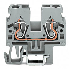 WAGO ITALIA SRL WAG870-911 MORSETTO PASSANTE PER 2 CONDUTTORI 2,5 M
