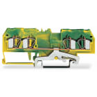 WAGO ITALIA SRL - WAG281-657 MORSETTO DI TERRA PER 4 CONDUTTORI VERDE
