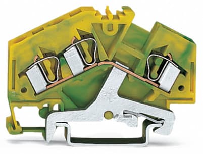 WAGO ITALIA SRL WAG281-637 MORSETTO DI TERRA PER 3 CONDUTTORI VERDE