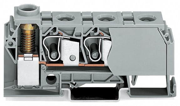 WAGO ITALIA SRL WAG284-624 MORSETTO DI DISTRIBUZIONE 10 MM², BLU