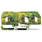 WAGO ITALIA SRL - WAG283-677 MORSETTO DI TERRA PER 3 CONDUTTORI VERDE