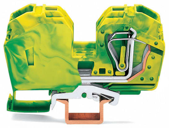 WAGO ITALIA SRL WAG285-637 MORSETTO DI TERRA PER 2 CONDUTTORI VERDE
