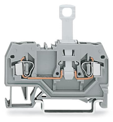 WAGO ITALIA SRL WAG280-912 MOR. SEZIONATORE PER 2 CONDUTTORI GRIGIO
