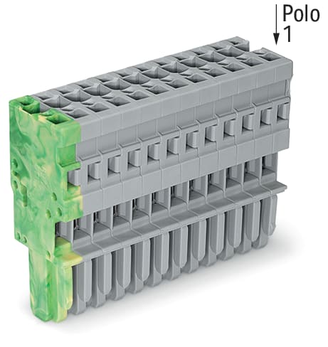 WAGO ITALIA SRL WAG769-112/000-037 CONNETTORE FEMMINA PER 1 CONDUTTORE CAGE