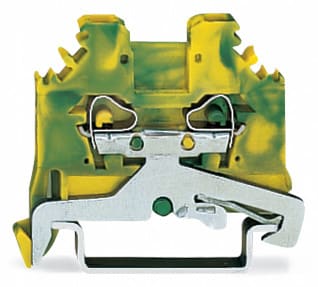 WAGO ITALIA SRL WAG280-107 MORSETTO DI TERRA PER 2 CONDUTTORI VERDE
