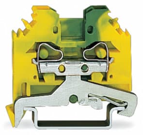 WAGO ITALIA SRL WAG281-107 MORSETTO DI TERRA PER 2 CONDUTTORI VERDE