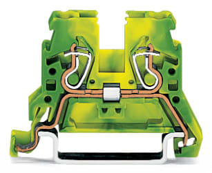 WAGO ITALIA SRL WAG870-907 MORSETTO DI TERRA PER 2 CONDUTTORI VERDE