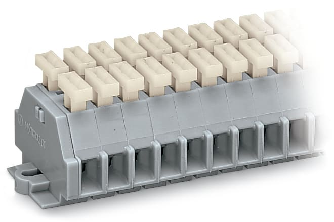 WAGO ITALIA SRL WAG261-105/341-000 MORSETTIERA 2 CONDUTT ENTRAMBI I LATI PU