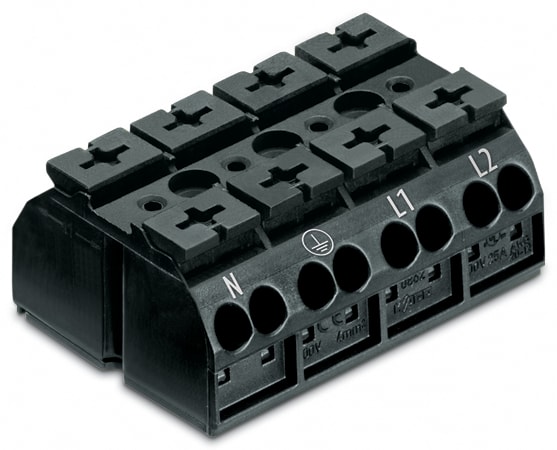 WAGO ITALIA SRL WAG862-8594 MORSETTIERA TELAIO 4 CONDUTT TERRA N-PE-