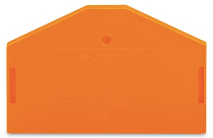 WAGO ITALIA SRL WAG280-313 PIASTRA TERMINALE INTERMEDIA SPESSORE 2,