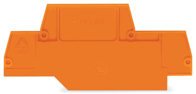WAGO ITALIA SRL - WAG279-519 PIASTRA TERMINALE INTERMEDIA SPESSORE 2M