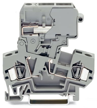 WAGO ITALIA SRL WAG281-624 MOR. SEZIONATORE PER 2 CONDUTTORI GRIGIO