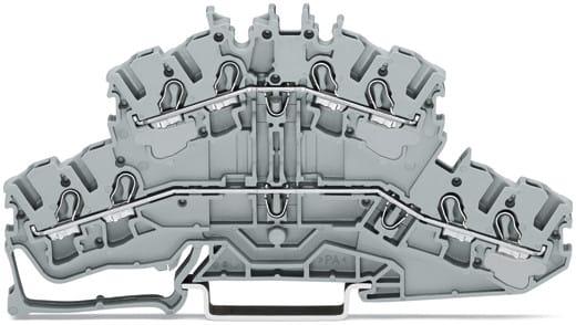 WAGO ITALIA SRL WAG2002-2409 MORS. A DUE PIANI PER 4 CONDUTTORI MORSE