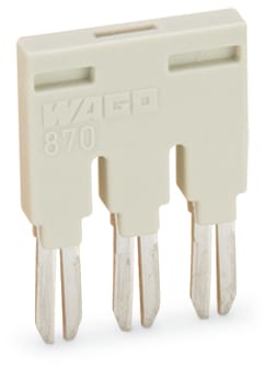 WAGO ITALIA SRL WAG870-406 PONTICELLO 6 PASSO ISOLATO GRIGIO CHIARO