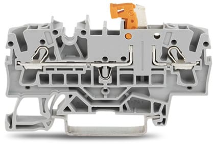 WAGO ITALIA SRL WAG2002-1671 MOR. SEZIONATORE/DI TEST PER 2 CONDUTTOR