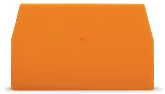 WAGO ITALIA SRL WAG870-949 PIASTRA SEPARAZIONE SPESSORE 1 MM ARANCI