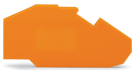WAGO ITALIA SRL WAG783-317 PIASTRA TERMINALE INTERMEDIA SPESSORE 1,