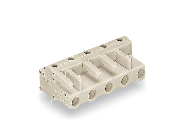 WAGO ITALIA SRL WAG722-836 CONN F THT ANG 7,5MM 6P NO INVER 0,6X1,0