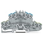 WAGO ITALIA SRL - WAG2002-2417 MORS. PASSANTE/DI TERRA PER 4 CONDUTTORI