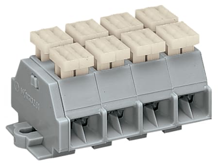 WAGO ITALIA SRL WAG261-204/342-000 MORSETTIERA PER 4 CONDUTTORI SU ENTRAMBI