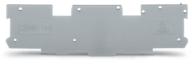 WAGO ITALIA SRL WAG769-311 PIASTRA TERMINALE INTERMEDIA SPESSORE 1,