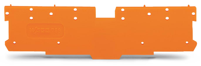 WAGO ITALIA SRL WAG769-302 PIASTRA TERMINALE INTERMEDIA SPESSORE 1,
