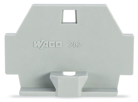 WAGO ITALIA SRL - WAG262-361 PIASTRA TERMINALE CON FLANGIA DI FISSAGG