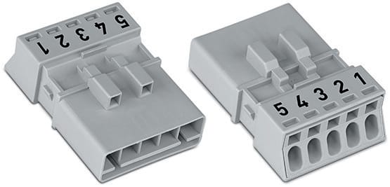 WAGO ITALIA SRL WAG890-255 SPINA 5 POLI, GRIGIA