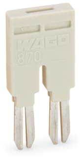 WAGO ITALIA SRL WAG870-402 PONTICELLO 2 PASSO ISOLATO GRIGIO CHIARO