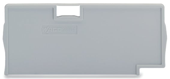 WAGO ITALIA SRL - WAG2004-1493 PIASTRA DI SEPARAZIONE SPESSA 2 MM, SOVR