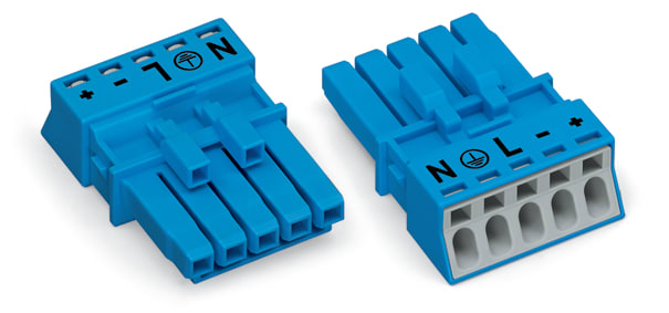 WAGO ITALIA SRL WAG890-1105 PRESA 5 POLI, BLU