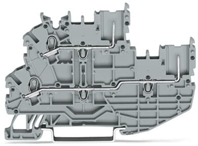 WAGO ITALIA SRL WAG2020-2201 MORSETTO PASSANTE/PASSANTE A DUE PIANI,