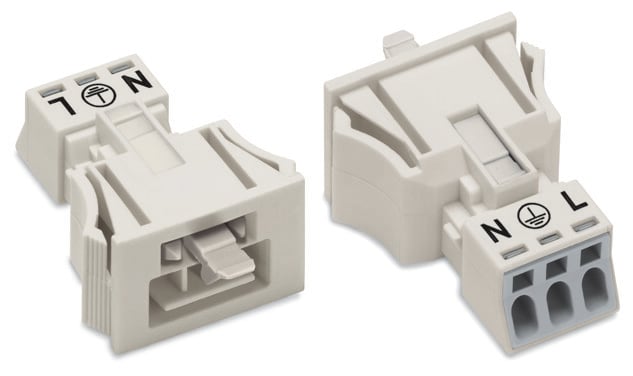 WAGO ITALIA SRL WAG890-733 SPINA INNESTO SCATTO 3P A BIANCO